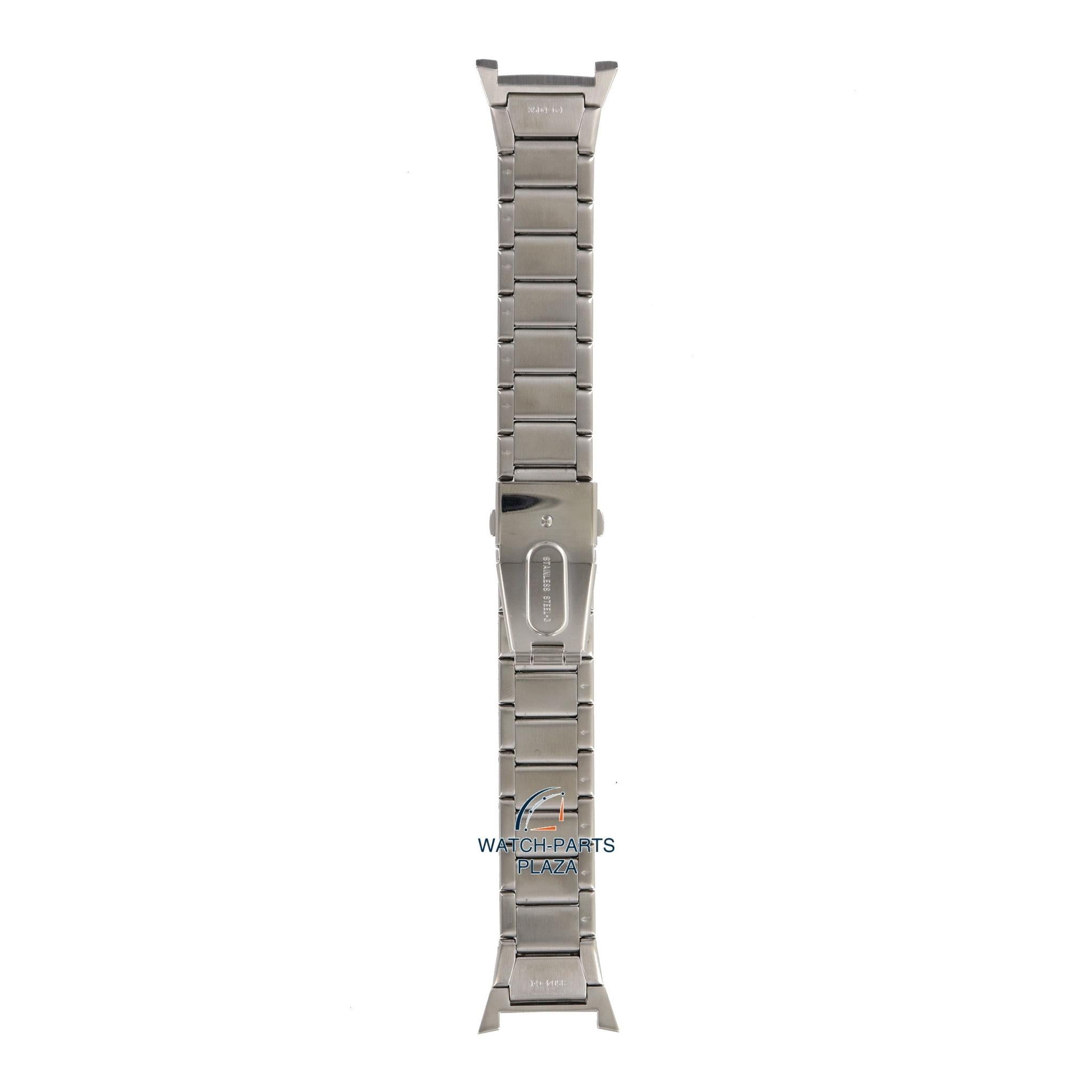 Seiko 35D4JG Watch band 7T92 0GV0 - SND667 grey stainless steel 19 mm - Sportura - Watch Plaza
