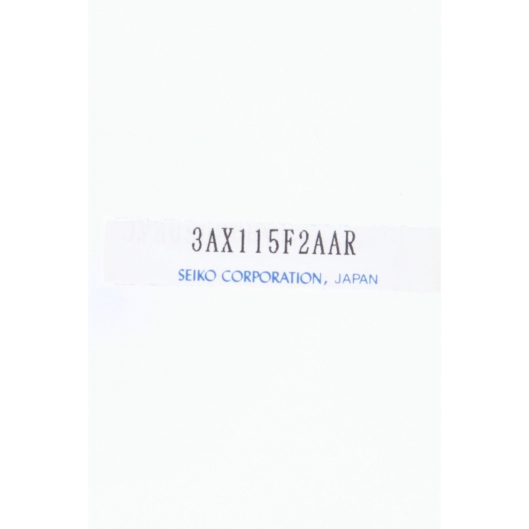 Seiko 3AX115F2AAR Second Hand SDWD15, SEH061 & SEH083 - Watch Plaza