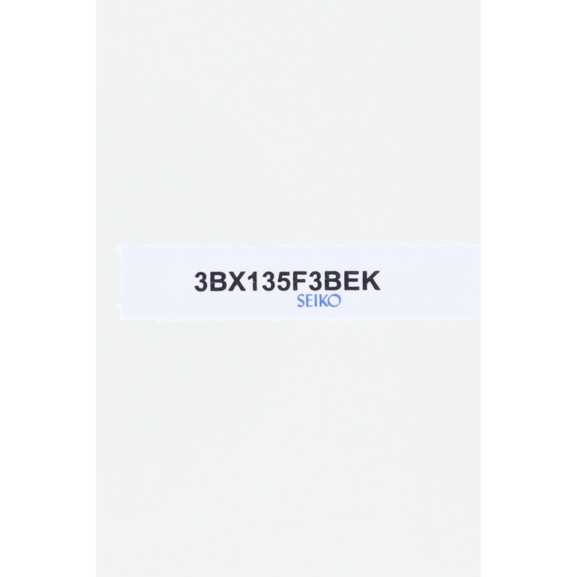 Seiko 3BX135F3BEK Second Hand SRP027K1 Spork - Watch Plaza