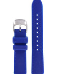 Seiko 3M22 - 0D80 & 3M22 - 0D89 Watch Band 4H69JB Blue Silicone 16 mm Kinetic - Watch Plaza