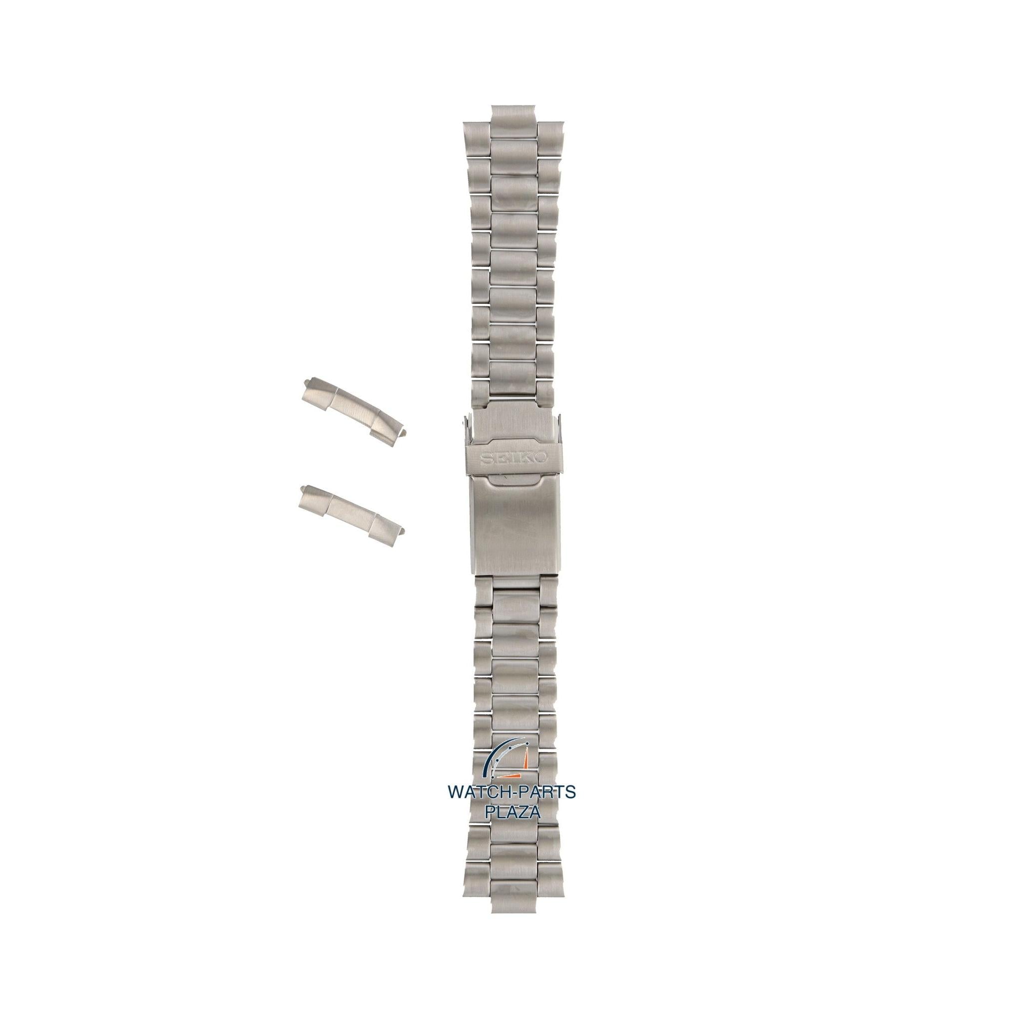 Seiko 4295JB Watch band SDW613 - 7T32 Panda grey stainless steel 22 mm - Sports 150 - Watch Plaza