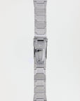 Seiko 4A1G1.D.W - SKA445 / SNAD33 / SNAD35 Watch Band 4A1G1JM Grey Stainless Steel 28 mm Tachymeter - Watch Plaza