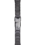 Seiko 4A1G1.D.W - SKA447 / SNAD37 Watch Band 4A1G1MM Black Stainless Steel 28 mm Kinetic - Watch Plaza