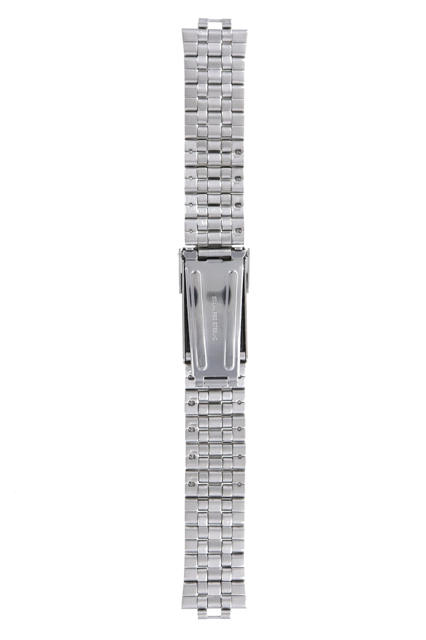 Seiko 4A5T1 .C.E - 7T92 - 0LH0 Watch Band 4A5T1JM Grey Stainless Steel 20 mm - Watch Plaza