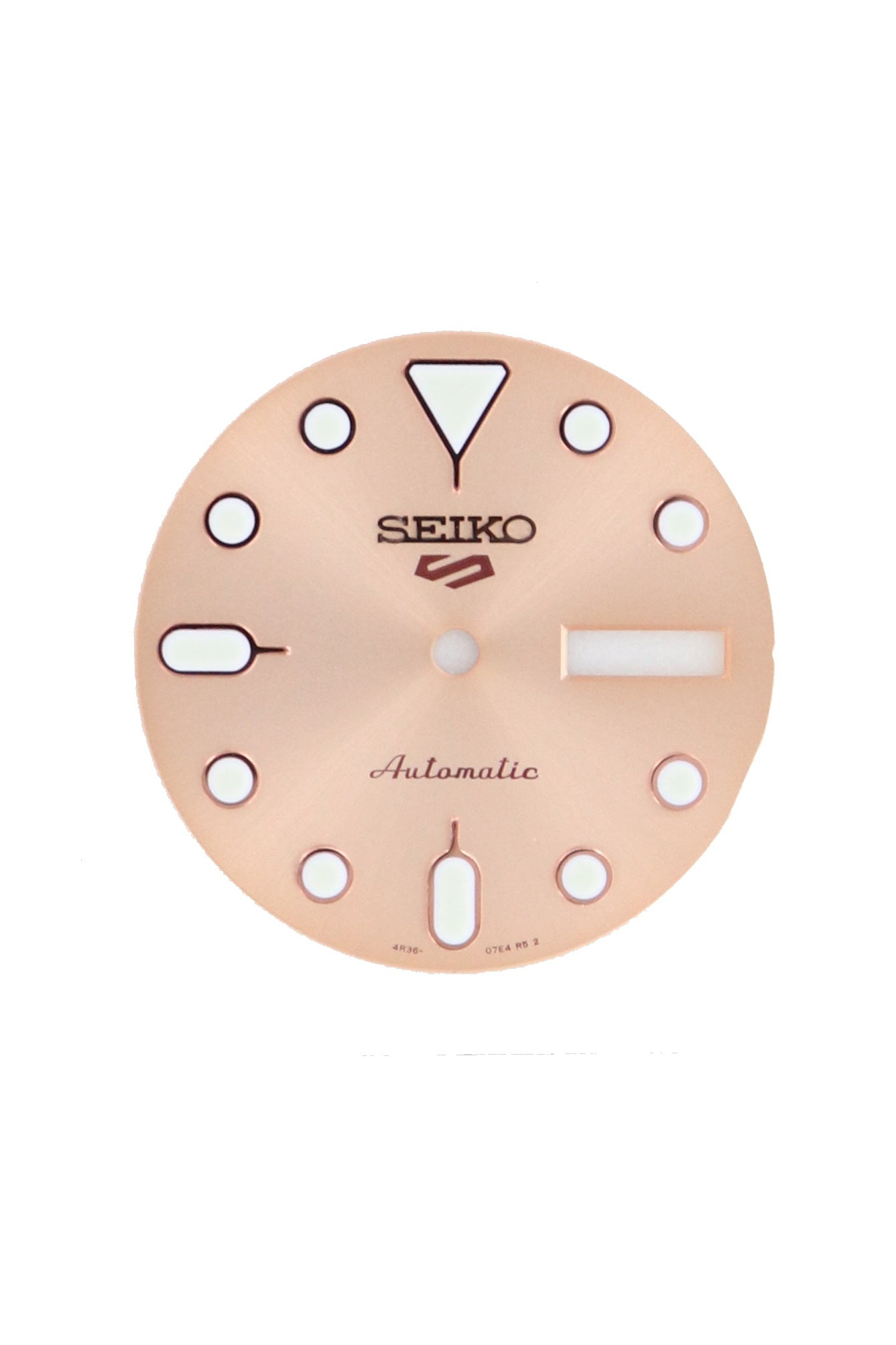 Seiko 4R3607E4XG2Z Dial SRPE72K1 5 Sports Rosé - Watch Plaza