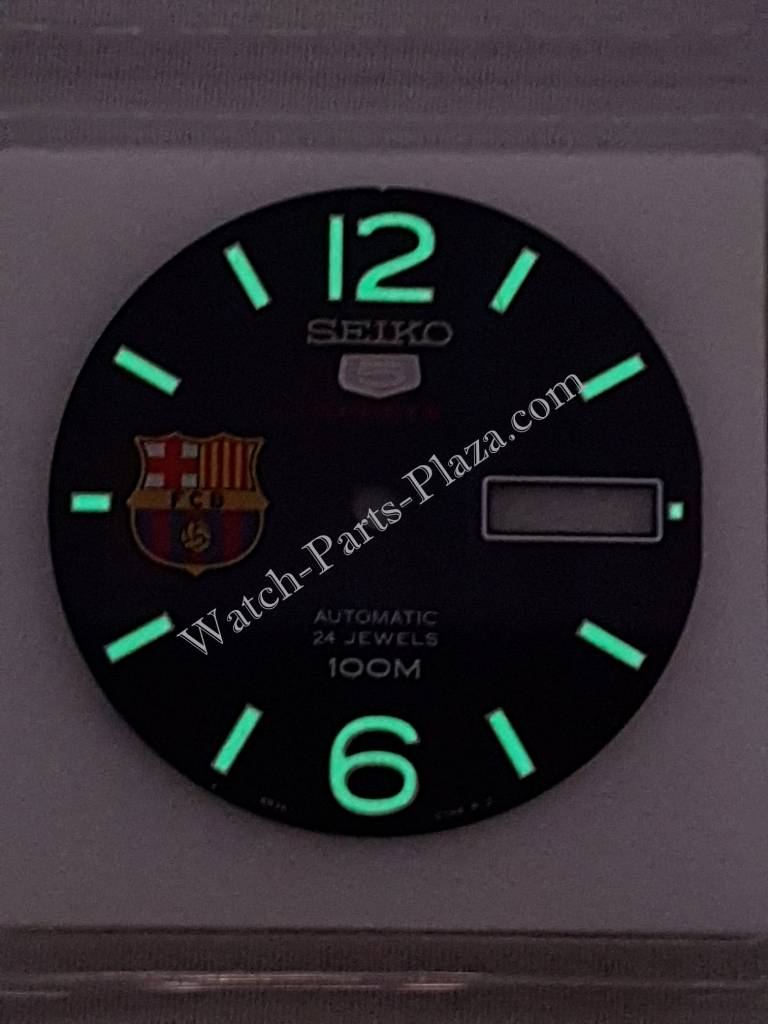 Seiko 5 Sports FC Barcelona SRP303 Dial Blue 4R36 - 01G0 SRP303K1 SRP303J1 - Watch Plaza