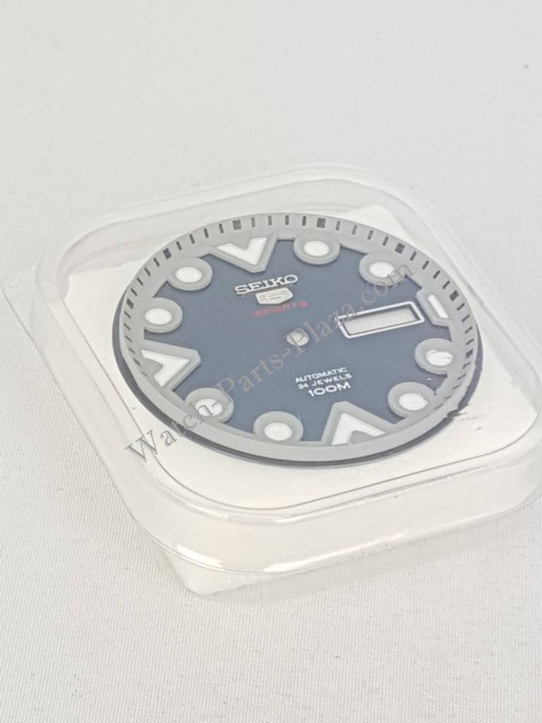 Seiko 5 Sports SRPA09K1 Watch Parts 4R36 - 04Z0 Dial, Bezel, Hands & Chapter Ring - Watch Plaza