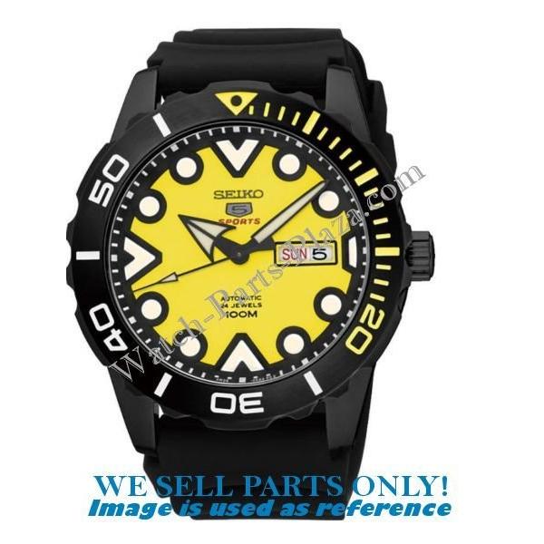 Seiko 5 Sports SRPA11K1 Watch Parts 4R36 - 04Z0 Dial, Bezel, Hands & Chapter Ring - Watch Plaza