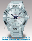 Seiko 5 Sports SRPA49K1 Watch Parts 4R36 - 05M0 Dial, Bezel, Hands & Bracelet - Watch Plaza