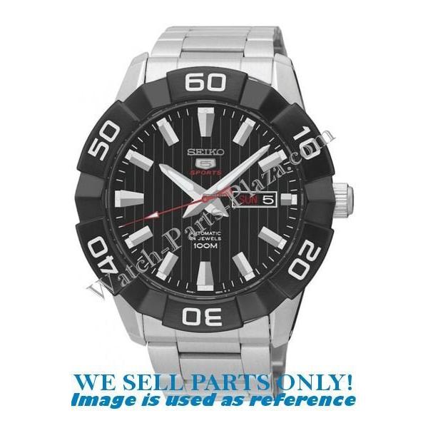 Seiko 5 Sports SRPA55K1 Watch Parts 4R36 - 05M0 Dial, Bezel, Hands & Bracelet - Watch Plaza