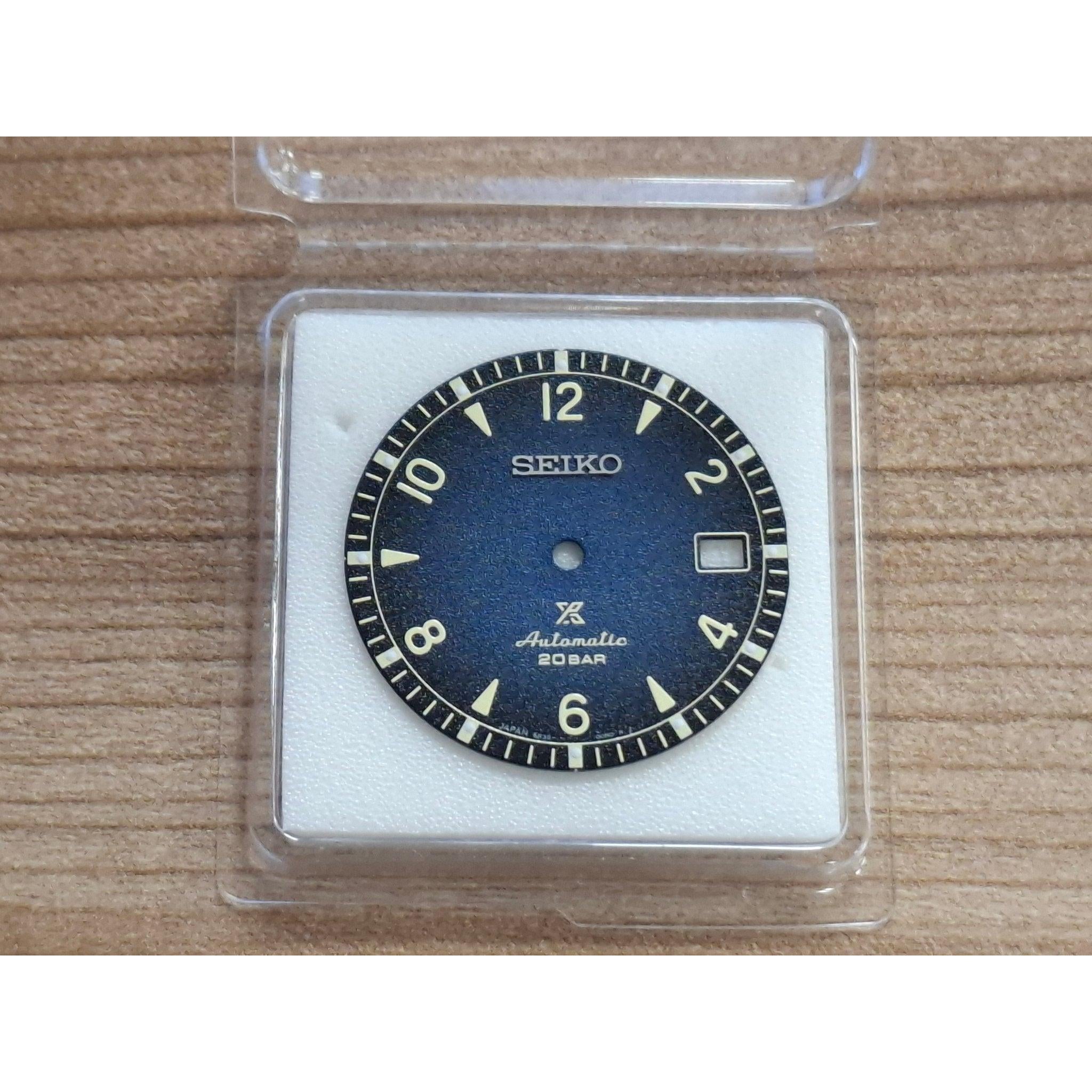 Seiko 6R3500N0XL13 Dial SPB157J1 / SBDC117 - 6R35 - 01B0 Prospex Land Alpinist Core Blue - WatchPlaza