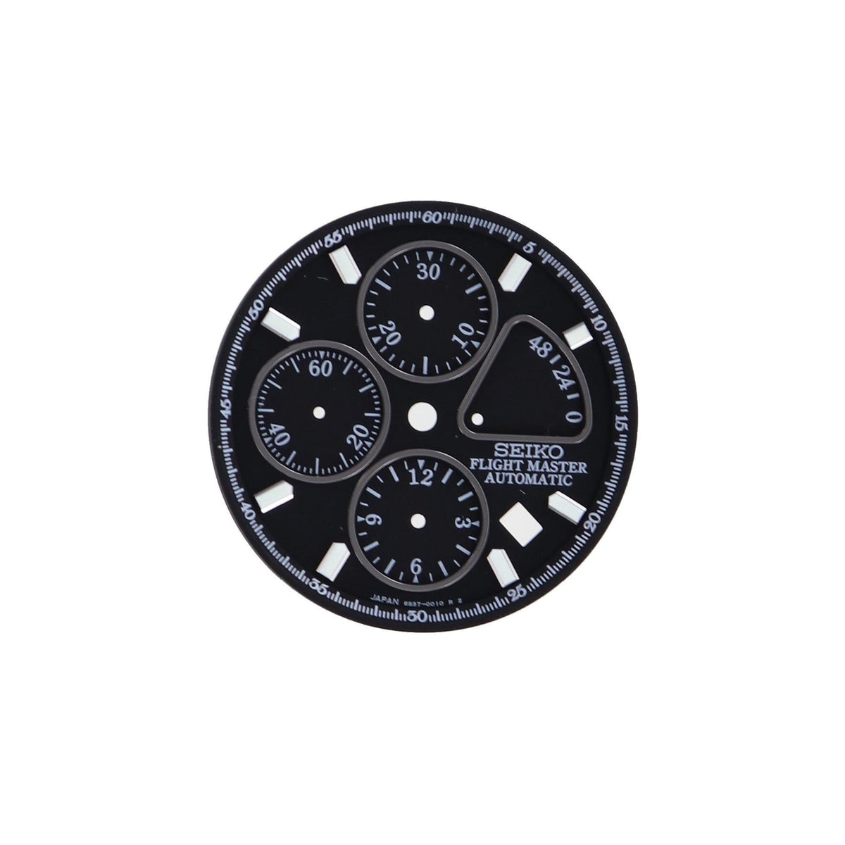 Seiko 6S370010XB13 Dial SBDS001 Flight Master