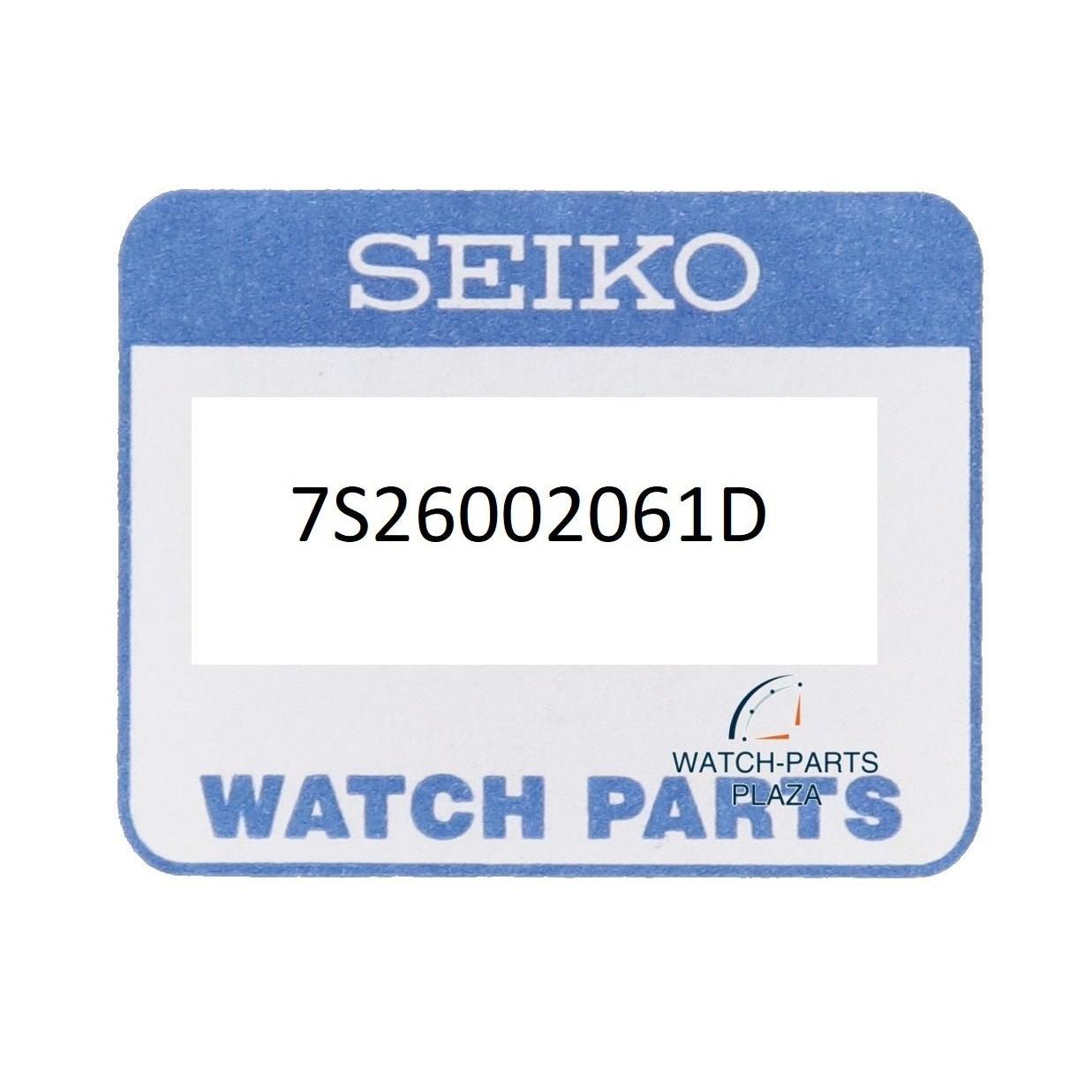 Seiko 7S26002061D watch case SKX007J1, SKX007J2, SKX007J3 Diver black original 7S26 - 0020 - Watch Plaza