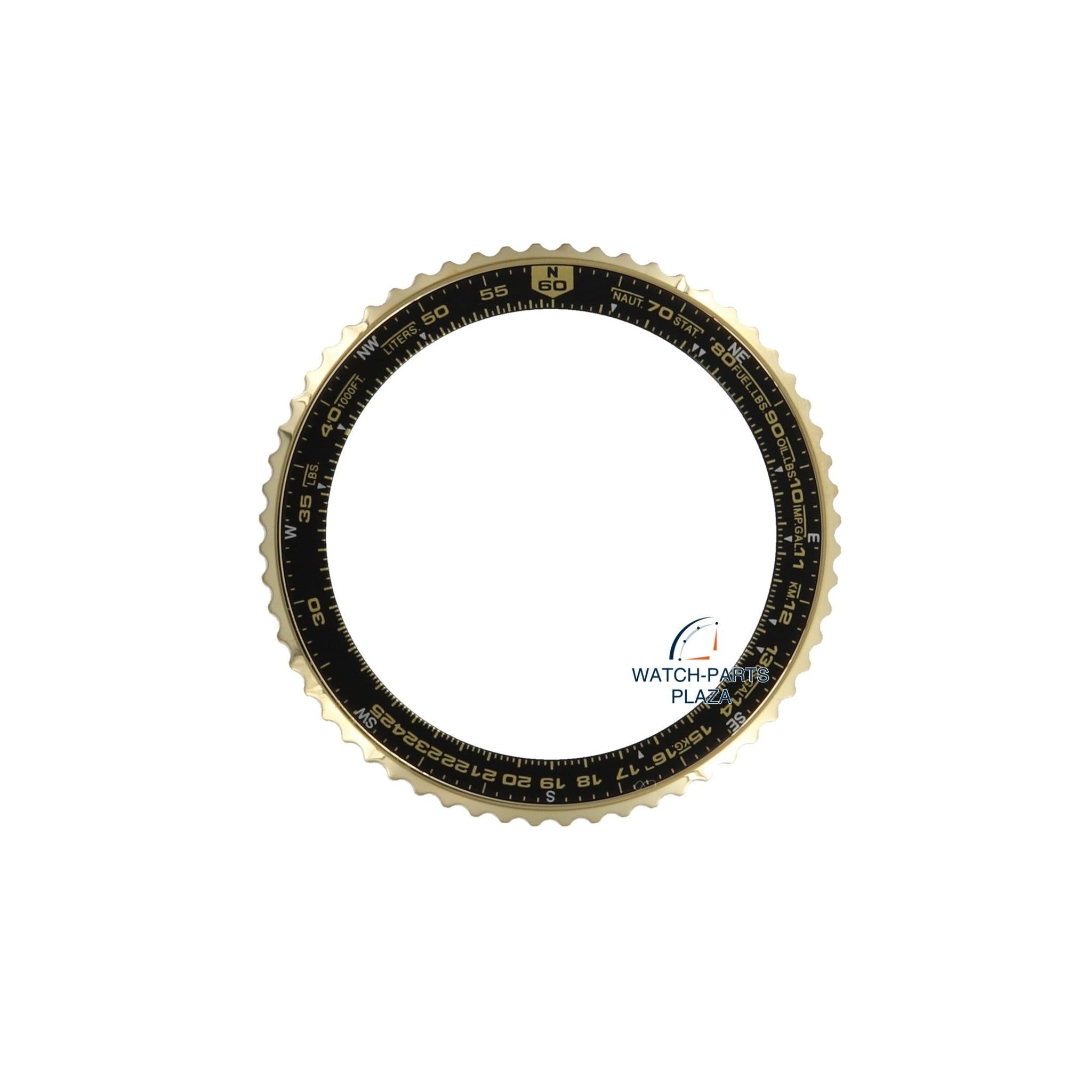 Seiko 85933744 bezel for 7T62 - 0EB0 Flight Master SNA414 - Watch Plaza