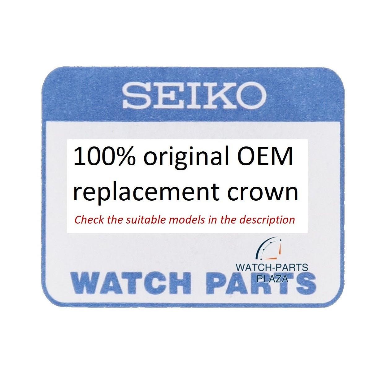 Seiko 8K70APSNW1 crown 3 for 5M62, 5M82, 5M83, 7T62 Kinetic SKA, SMY, SNAD, SNAE - Watch Plaza