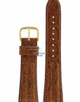 Seiko Age Of Discovery Brown Leather Watch Band 17mm 5M22 - 6B00 Moon Phase 7T32 - 6E50 - Watch Plaza