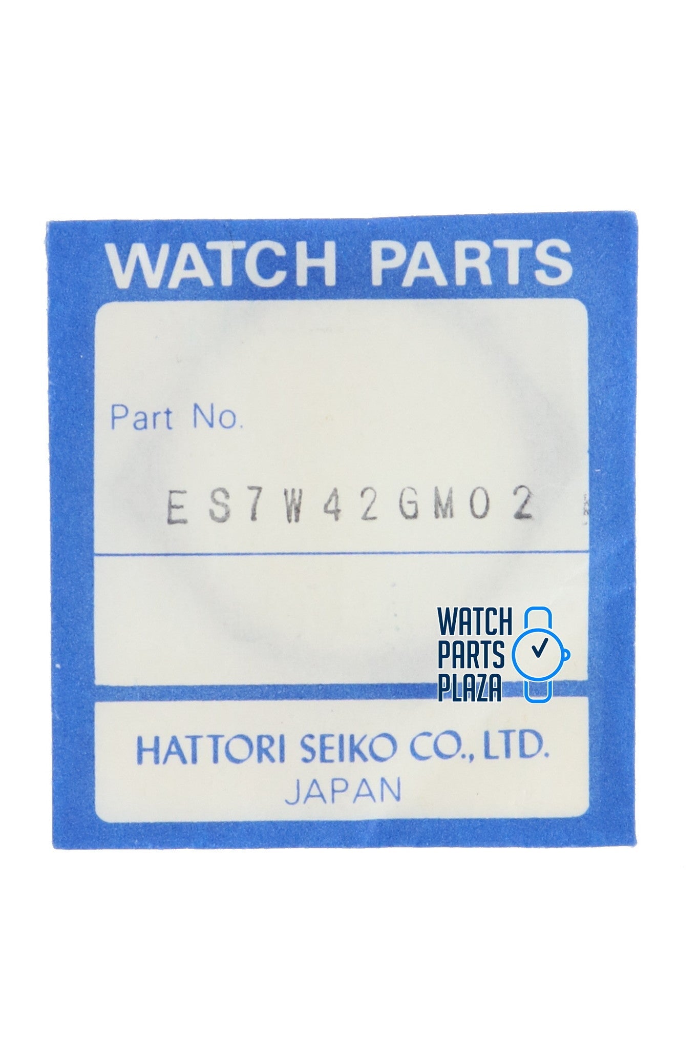 Seiko ES7W42GM02 Crystal Glass 6347 - 600A Moonphase - Watch Plaza