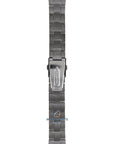 Seiko M01M411N0 - L Watch band SSB131 - 6T63 Gun Metal black stainless steel 20 mm - Sports - Watch Plaza