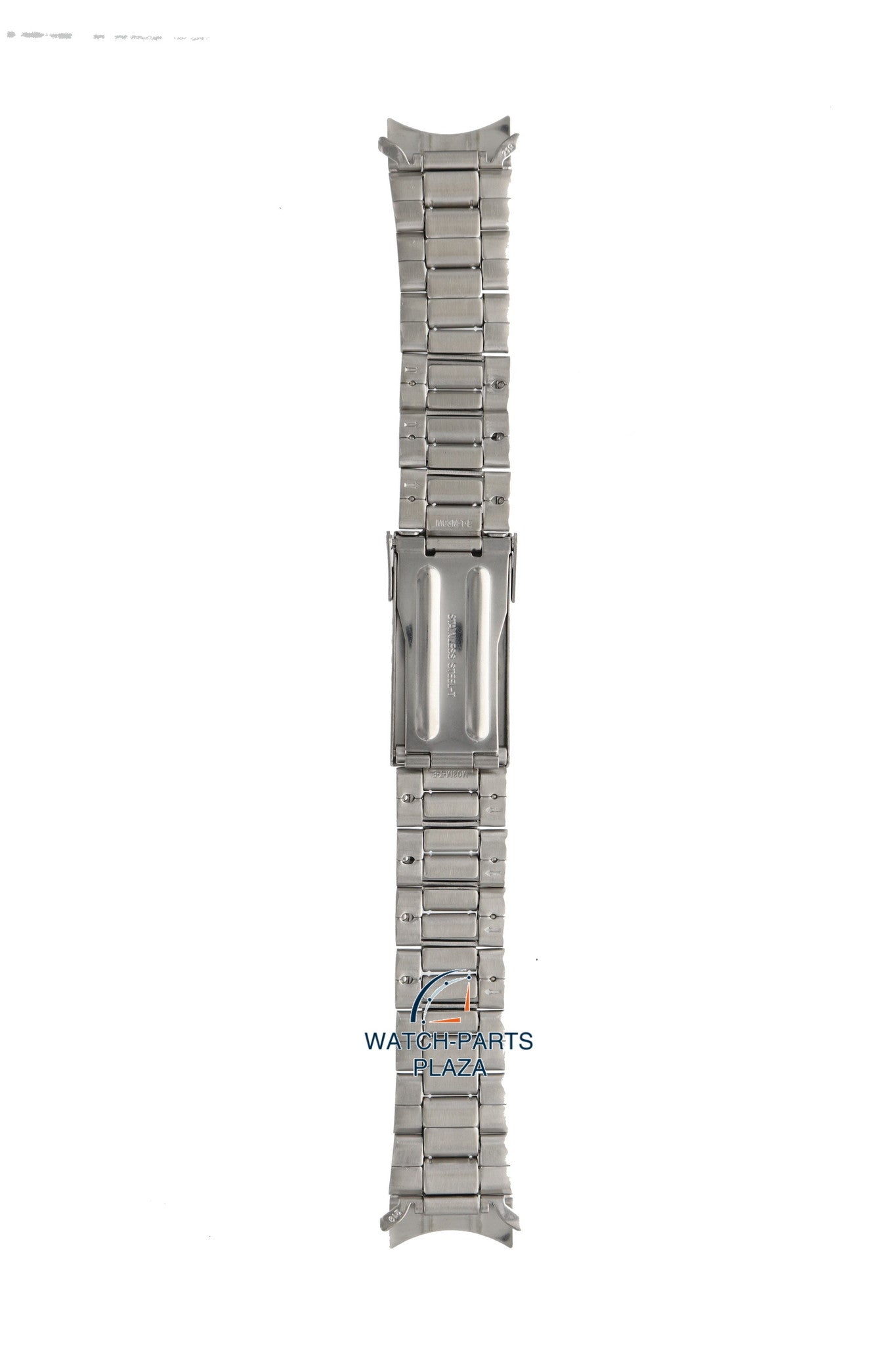 Seiko M03M219J0 Watch band SNDC41 / SNDC53 grey stainless steel 20 mm - Chronograph - Watch Plaza