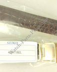 Seiko Premier Kinetic SRX004P1 Brown Watch Band 6A32 - 00R0 Strap 7T62 - 0JW0 SPC054 - Watch Plaza