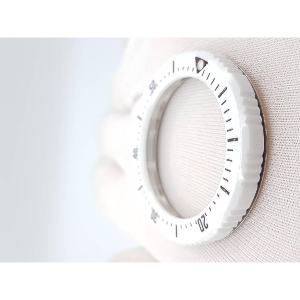 SEIKO Prospex Transocean White Bezel SBDC037 Ceramic 6R15 03F0 03G0 Original - Watch Plaza