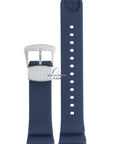 Seiko R02F013J0 Watch band SBDY023 & SRPC95 & SRPD15 dark blue rubber / silicone 22 mm - Prospex Turtle - Watch Plaza