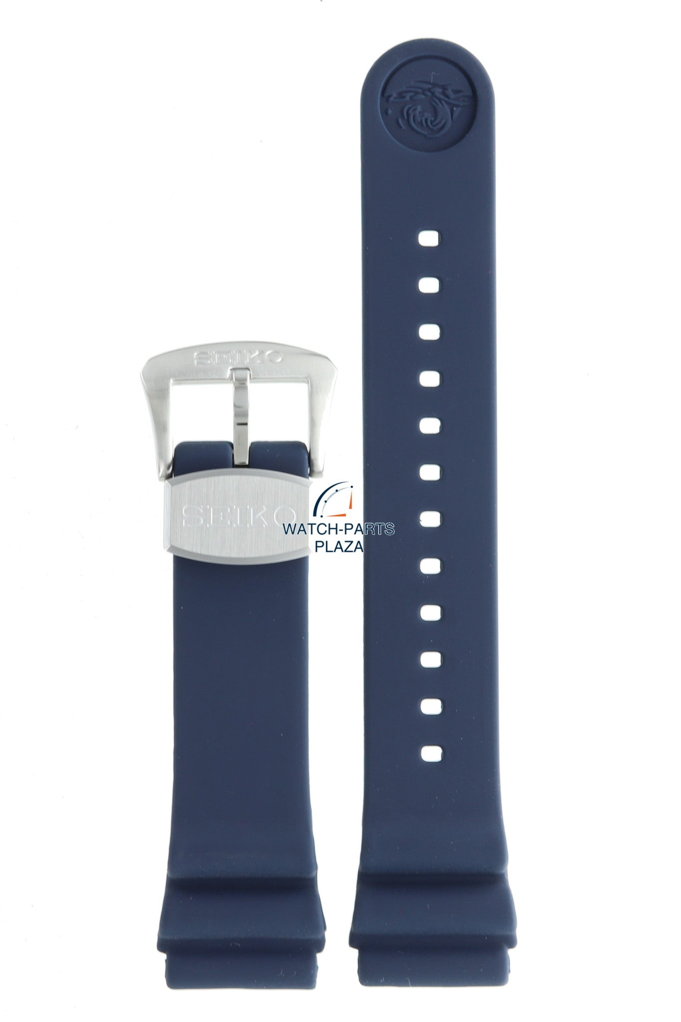 Seiko R02F013J0 Watch band SBDY023 &amp; SRPC95 &amp; SRPD15 dark blue rubber / silicone 22 mm - Prospex Turtle - Watch Plaza