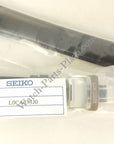 Seiko SARG017J Black Leather Watch Band 6R15 - 02V0 Strap 20mm LOCA - Watch Plaza