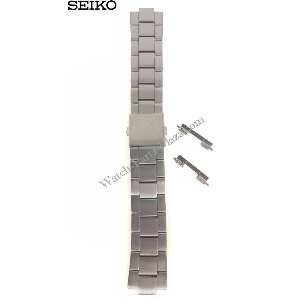 Seiko SBFG003 Spirit Smart Bracelet S760 - 0AB0 Stainless Steel Watch Band - Watch Plaza