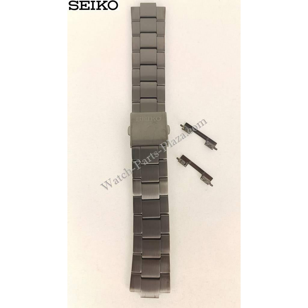 Seiko SBFG003 Spirit Smart Bracelet S760 - 0AB0 Stainless Steel Watch Band - Watch Plaza