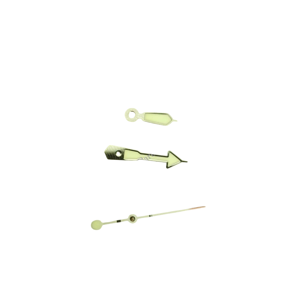 Seiko SHC063 Watch Parts 7N36 - 0AF0 Dial, Hands set, Bezel, Shroud & Dial Ring - Saw Tooth - Watch Plaza