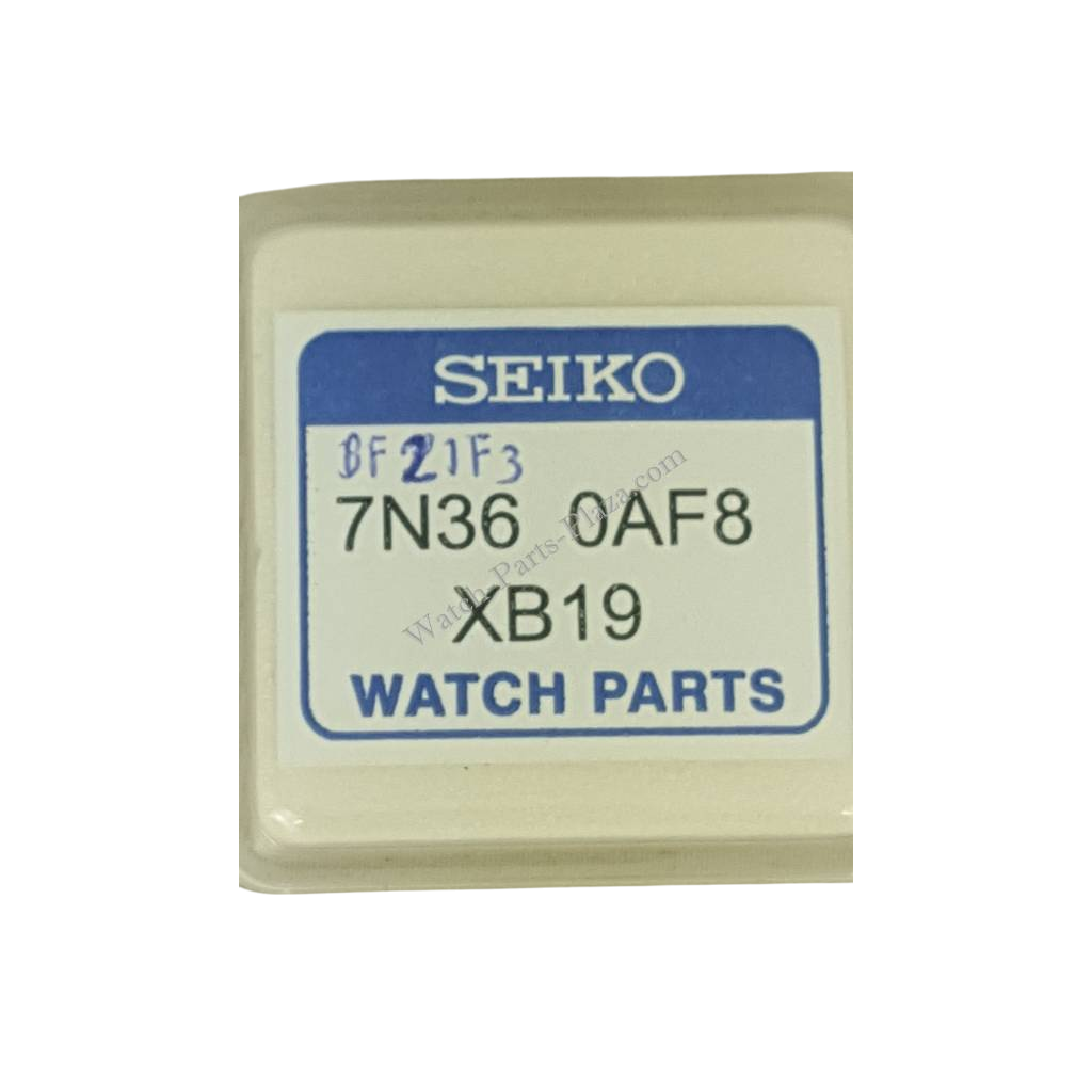 Seiko SHC063 Watch Parts 7N36 - 0AF0 Dial, Hands set, Bezel, Shroud & Dial Ring - Saw Tooth - Watch Plaza