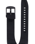 Seiko SKA453, SNAD45 & SNAD63 Watch Band 4A1M1MZ Black Silicone 17 mm Kinetic Streamline - Watch Plaza