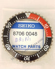 Seiko SKA577P1 Kinetic Diver rotating bezel 5M82 - 0AF0 SKA577 black & red original - Watch Plaza