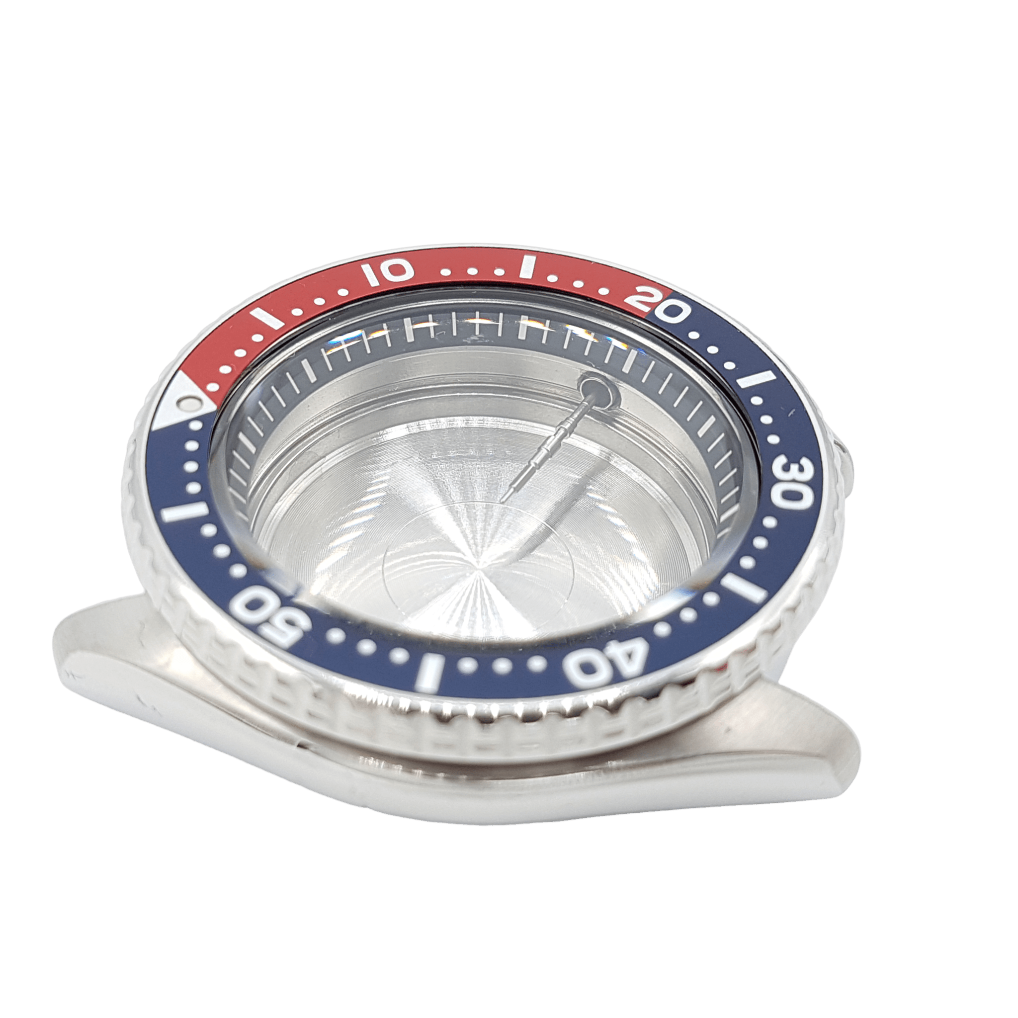 SEIKO SKX009 PEPSI DIVER 7S26 - 0020 WATCH CASE SKX009J1 SKX009K1 COMPLETE - Watch Plaza