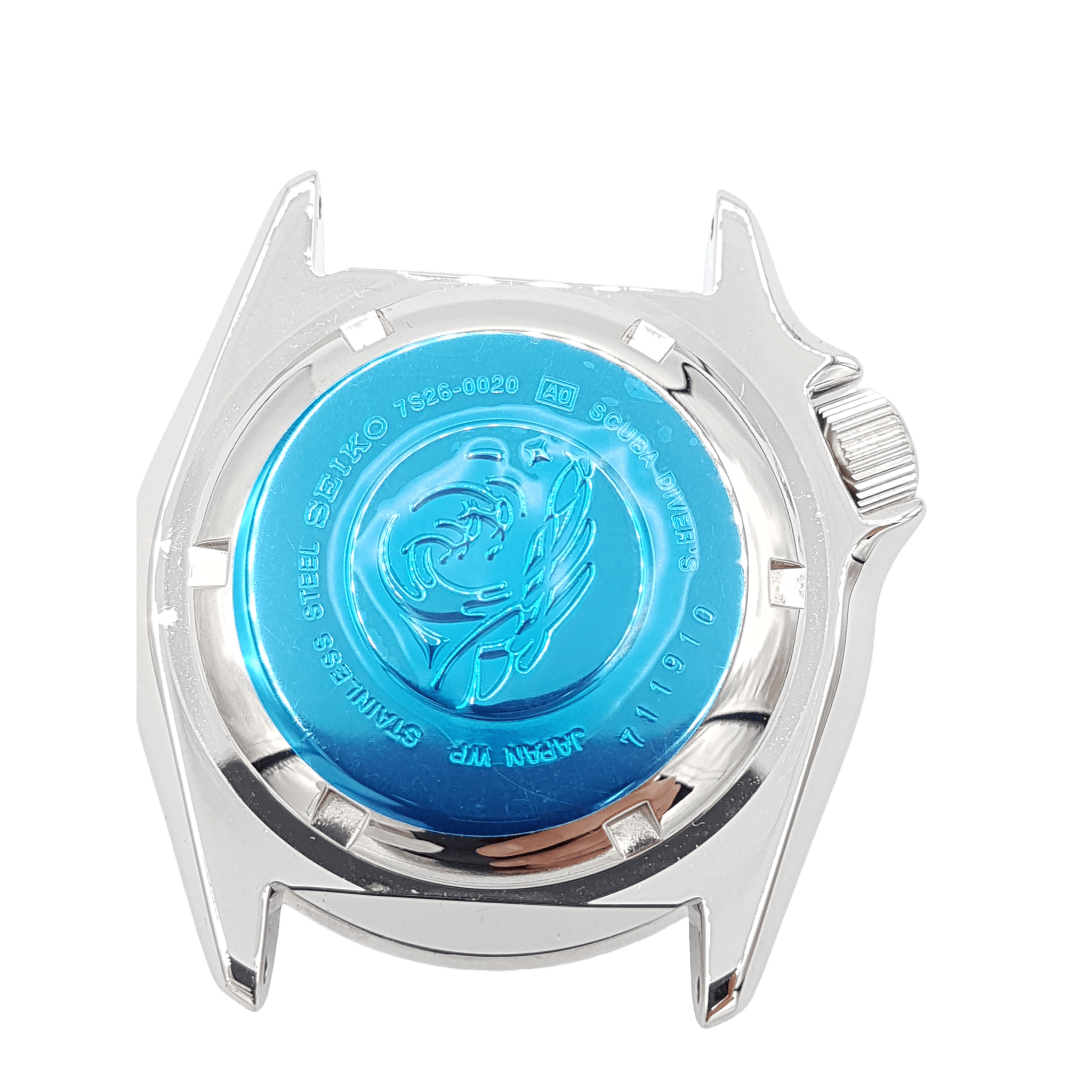 SEIKO SKX009 PEPSI DIVER 7S26 - 0020 WATCH CASE SKX009J1 SKX009K1 COMPLETE - Watch Plaza