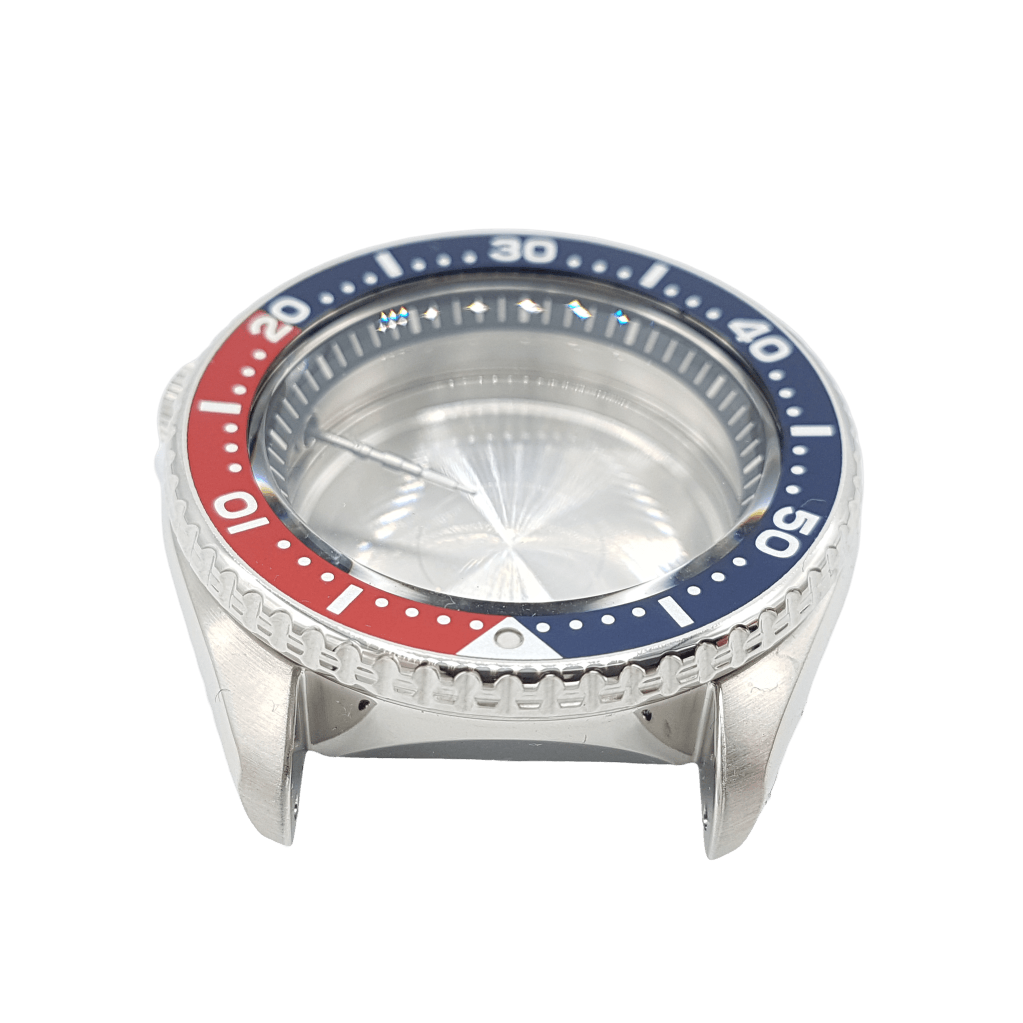 SEIKO SKX009 PEPSI DIVER 7S26 - 0020 WATCH CASE SKX009J1 SKX009K1 COMPLETE - Watch Plaza