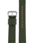 Seiko SNA027 - 7T62 - 0AH0 Watch Band 4J96JB Green Textile 20 mm - Watch Plaza