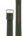 Seiko SNA027 - 7T62 - 0AH0 Watch Band 4J96JB Green Textile 20 mm - Watch Plaza