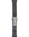 Seiko SNAB35 - Tachymeter Watch Band 35X3NK Black Stainless Steel 30 mm - Watch Plaza