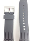 Seiko SNAD88, SNAD85 & SNDD73 Black Rubber Watch Strap 7T62 - 0KH0 Strap 24mm - 4A3K1MR - Watch Plaza