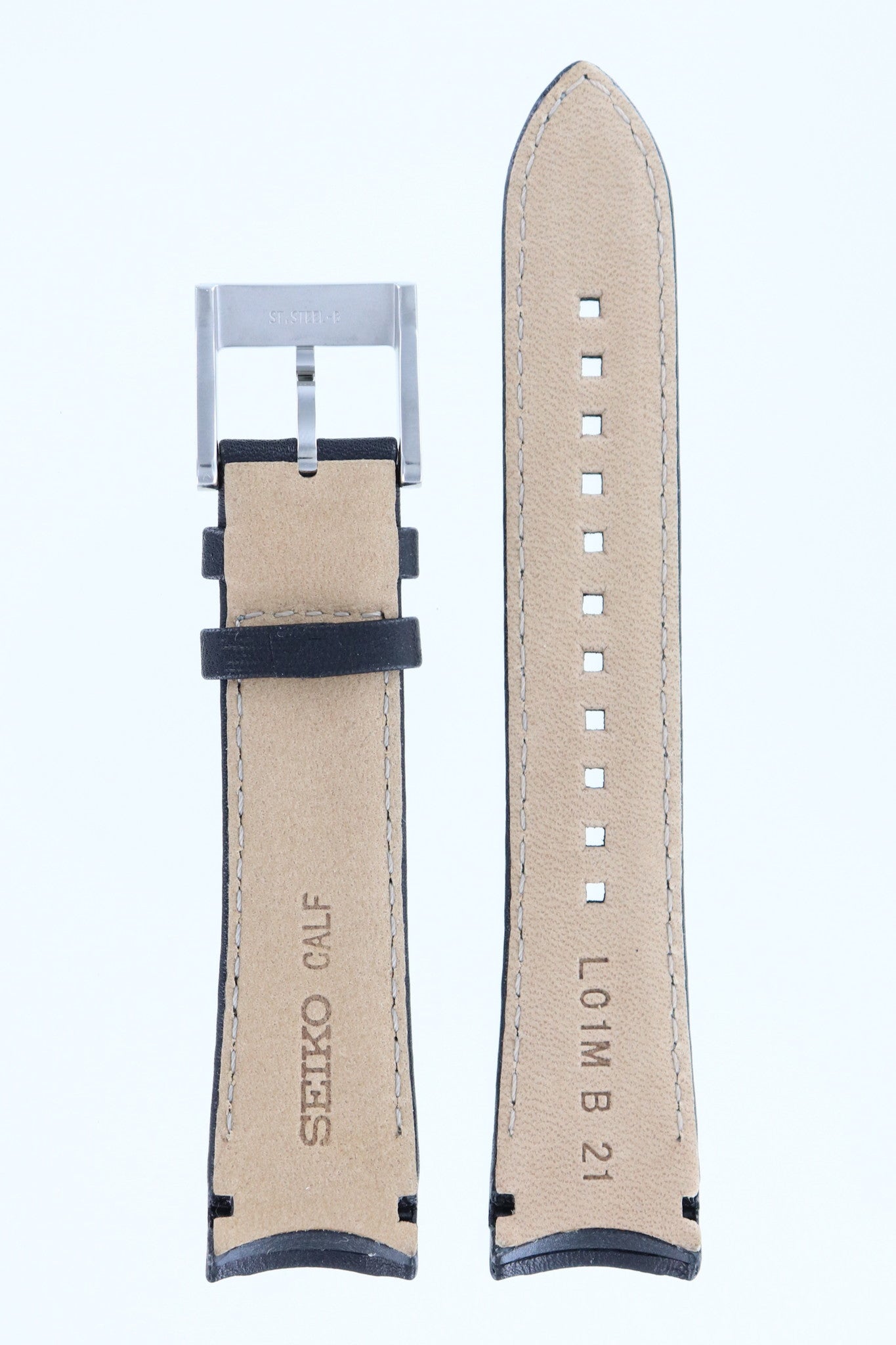 Seiko SNAF35P1 Watch Band L01M01AJ0 - Watch Plaza