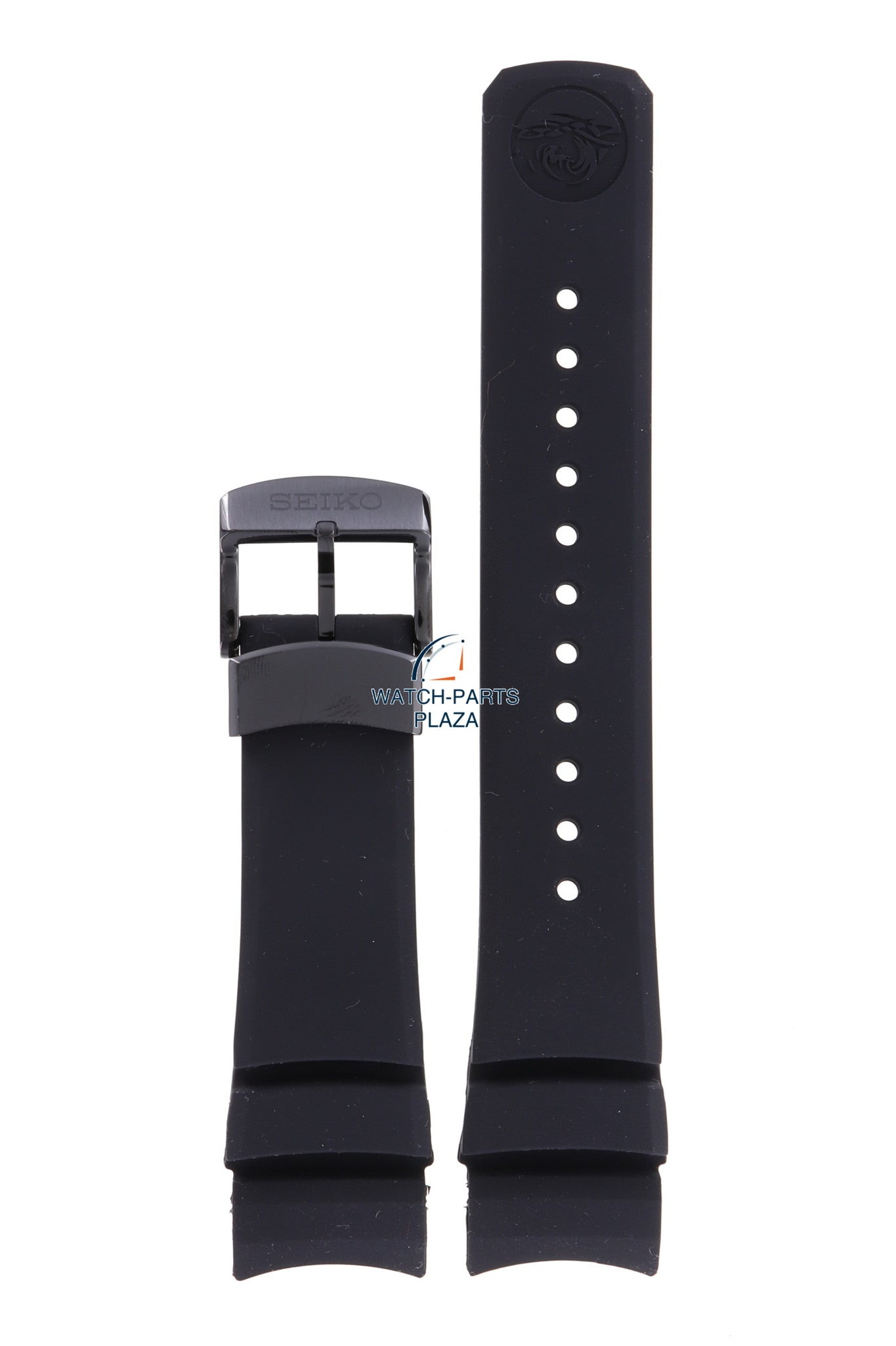 Seiko SNR031, SBDB037 Spring Drive Watch Band R024011M0 Black Silicone 23 mm Prospex LX - Watch Plaza