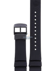 Seiko SNR031, SBDB037 Spring Drive Watch Band R024011M0 Black Silicone 23 mm Prospex LX - Watch Plaza