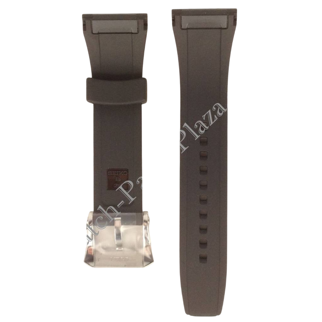 Seiko SPC007P1 SNAA93P2 Black Rubber Watch Band 7T62 - 0HD0 Strap 26mm - Watch Plaza