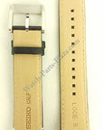 Seiko Sportura Black Leather Watch Band LOCE B21 V198 0AA0 Strap SSC361P1 SRG019 - Watch Plaza