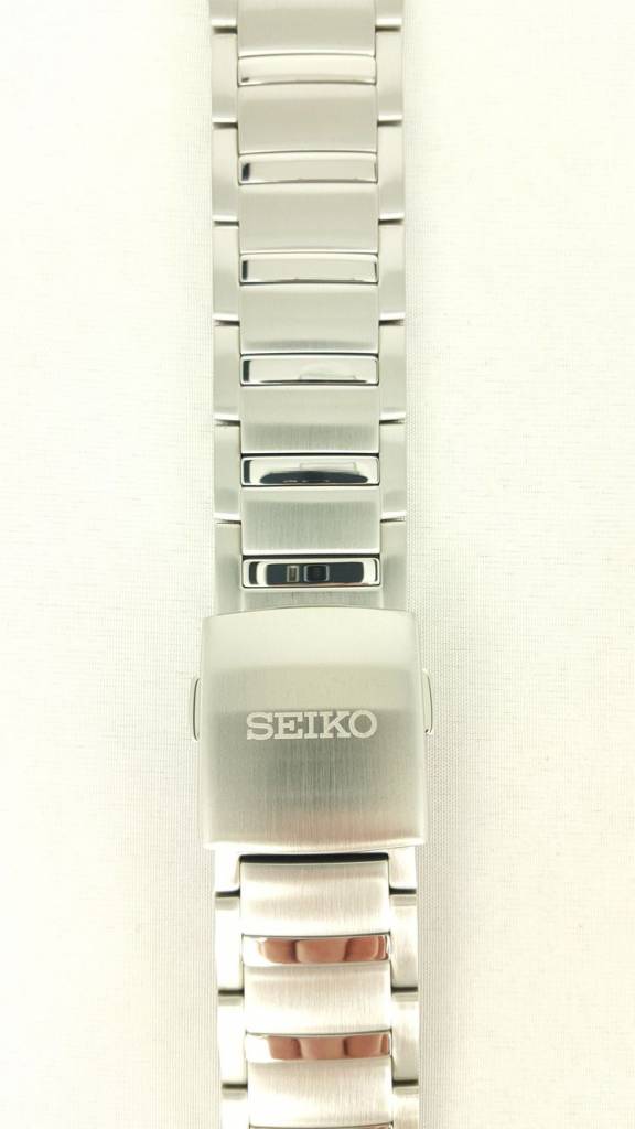 Seiko Sportura Retrograde Bracelet SPC001 / SNA749 / SNJ019 Stainless Steel Watch Band 7T82 - 0AA0 - Watch Plaza