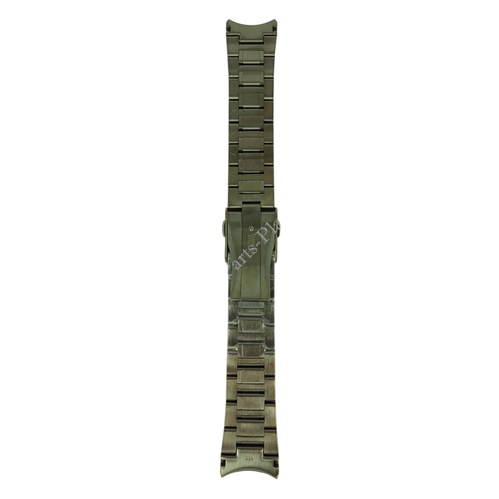 Seiko Sportura Stainless Steel Watch Band Black 21mm 7T62 - 0KV0 - Watch Plaza