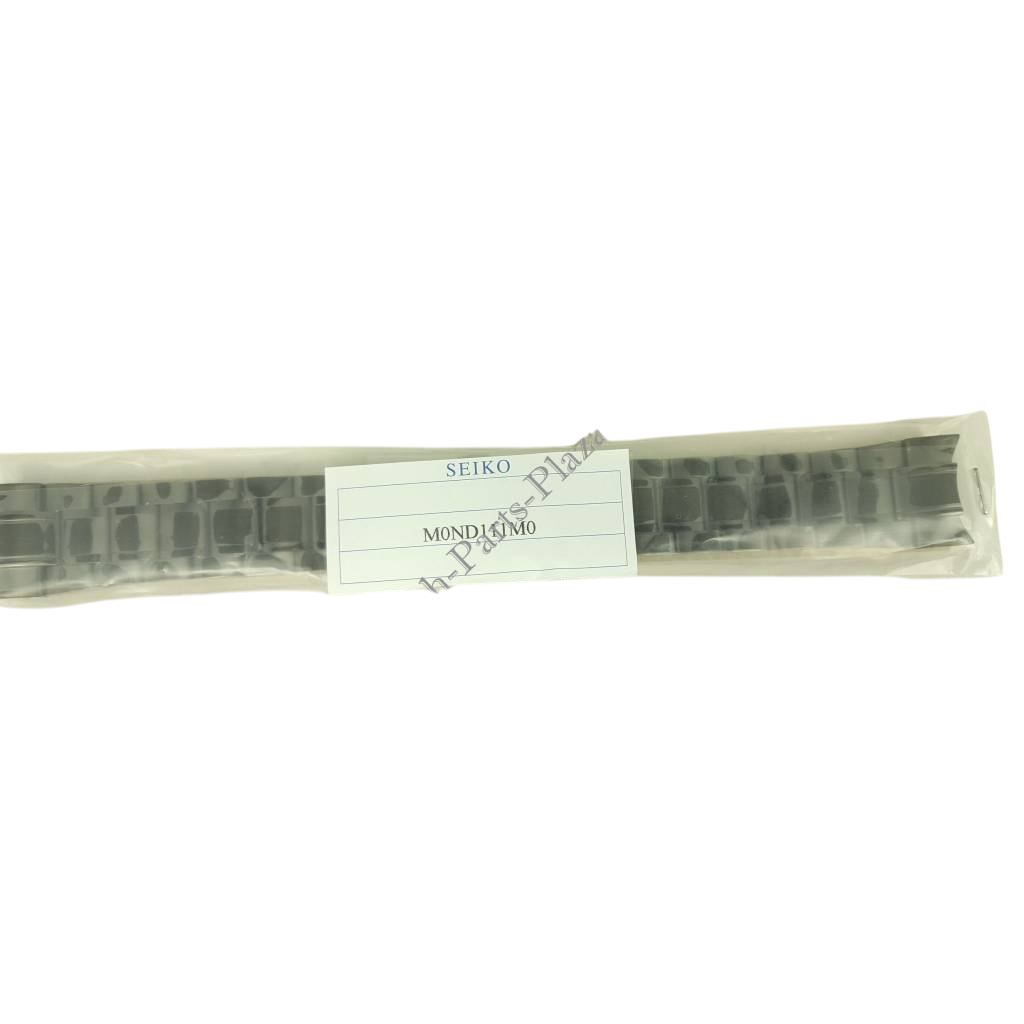 Seiko Sportura Stainless Steel Watch Band Black 21mm 7T62 - 0KV0 - Watch Plaza