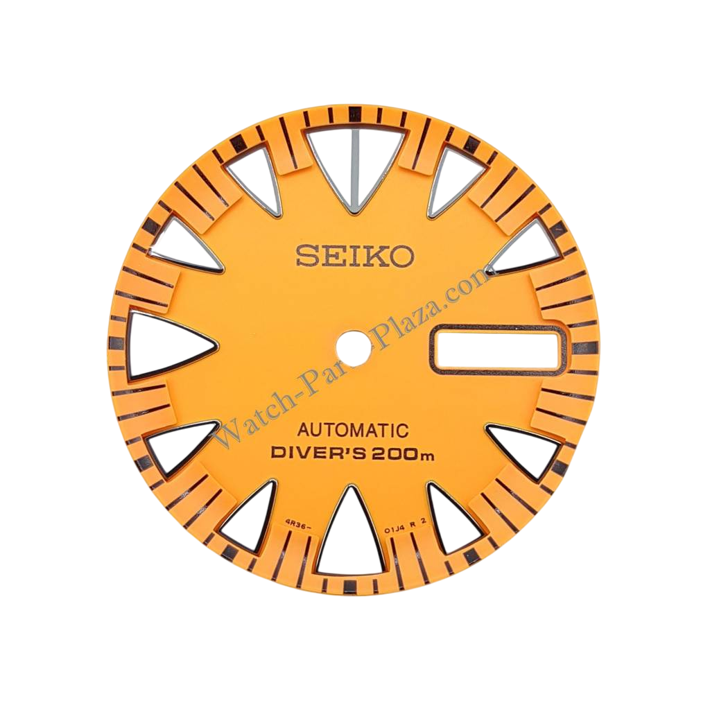 Seiko SRP309 dial 2nd Generation Monster Orange